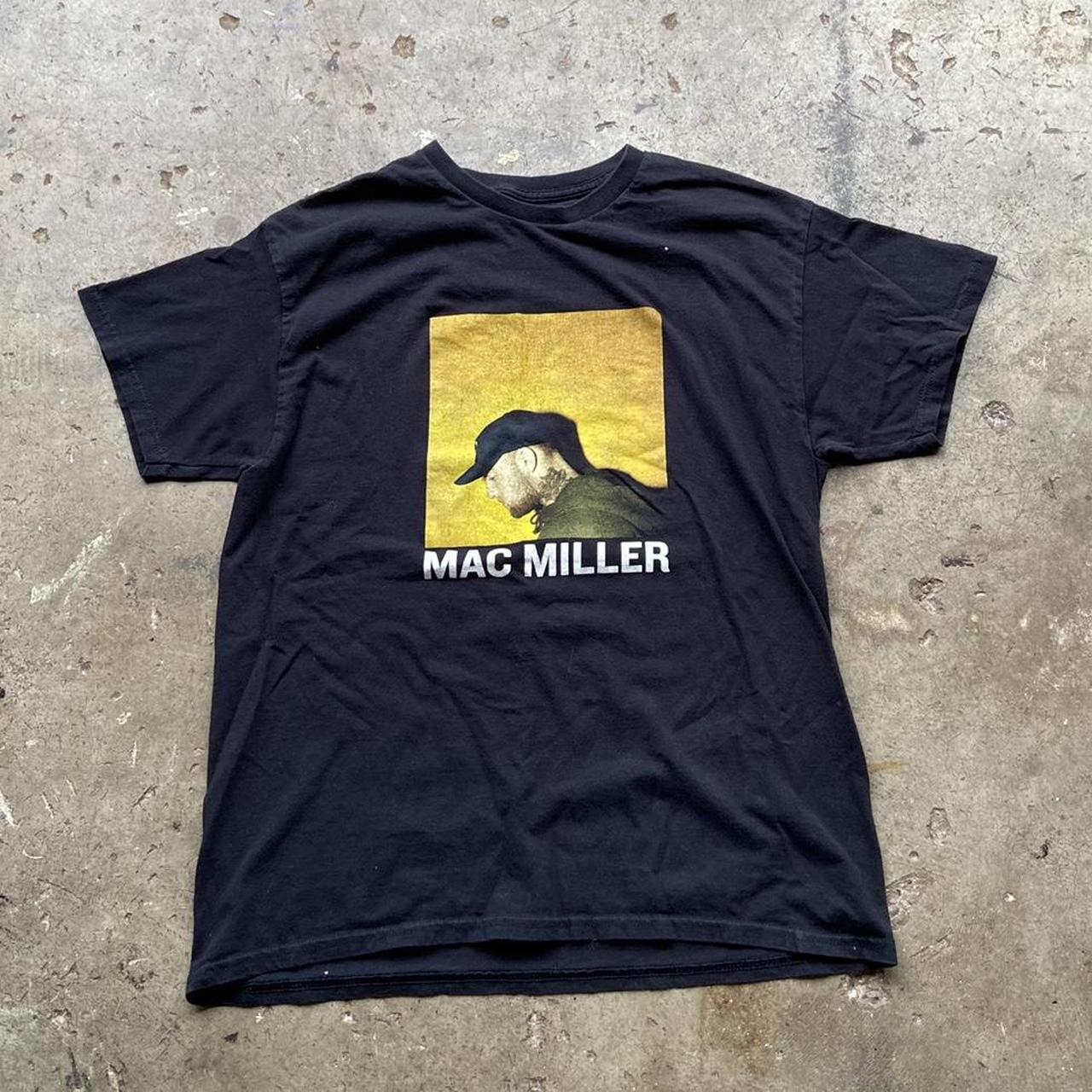 Mac Miller hip hop shirt! Size Large ptp 20.5”... - Depop