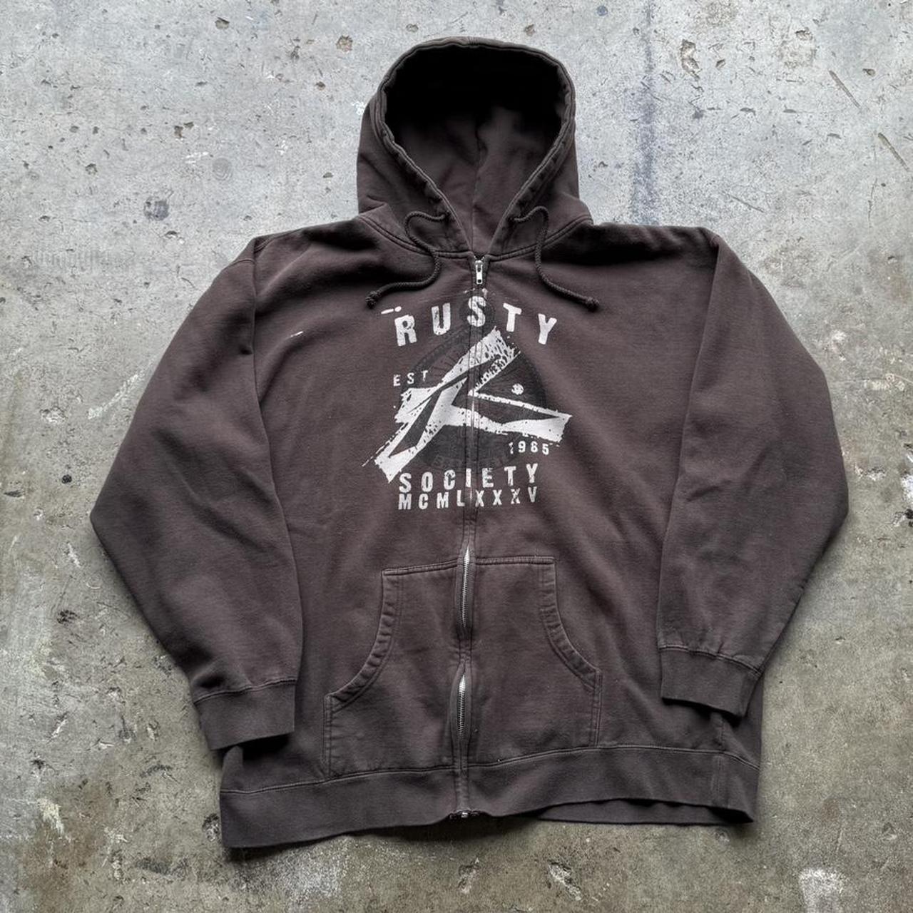 Rusty surf hoodie hotsell