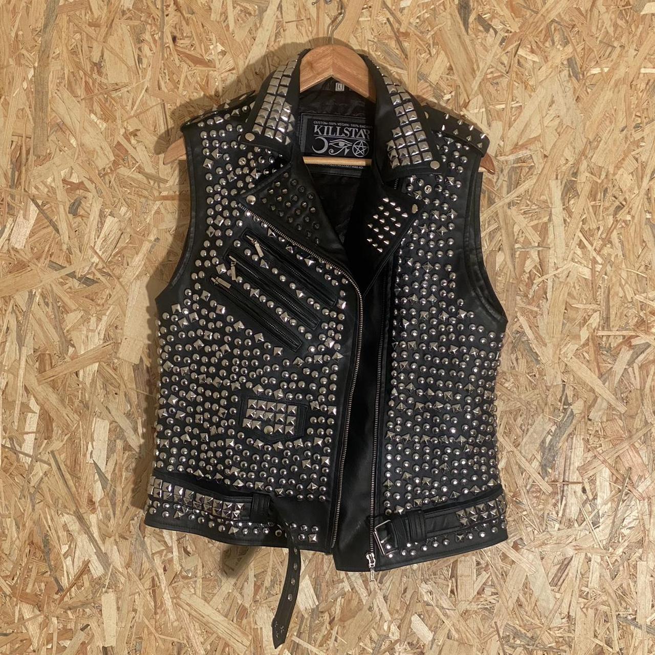 Overload II Leather Vest [FAUX LEATHER]