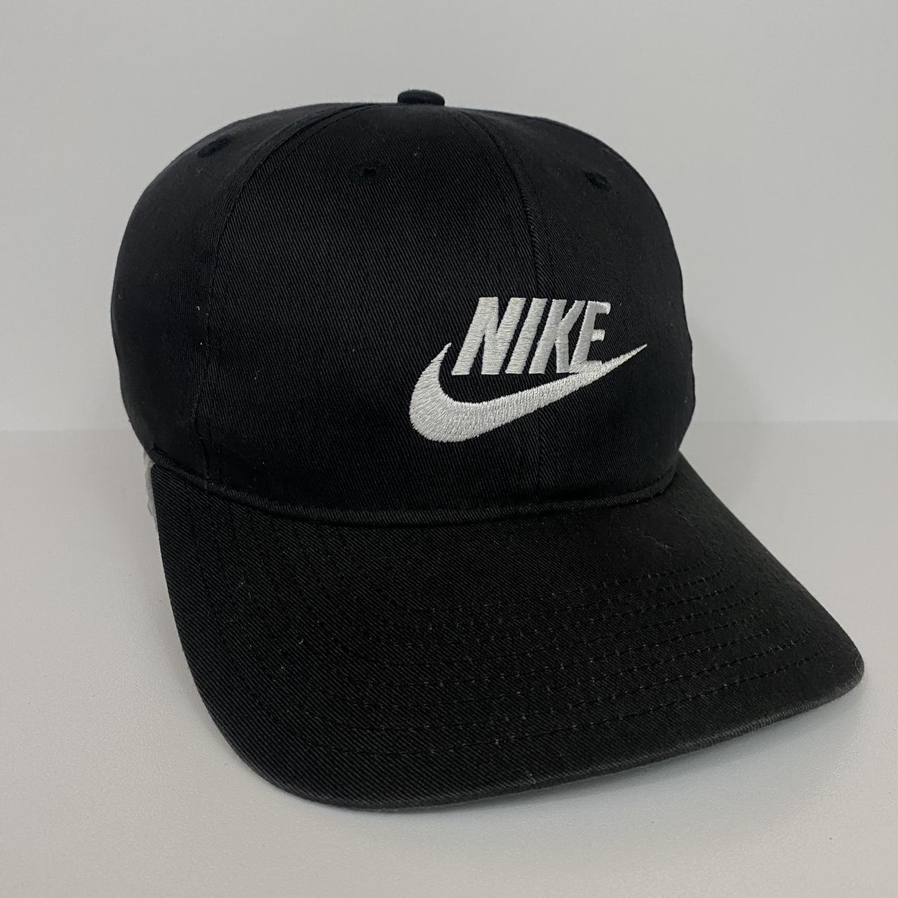 Black Nike Yankees hat Rare find Adjustable - Depop