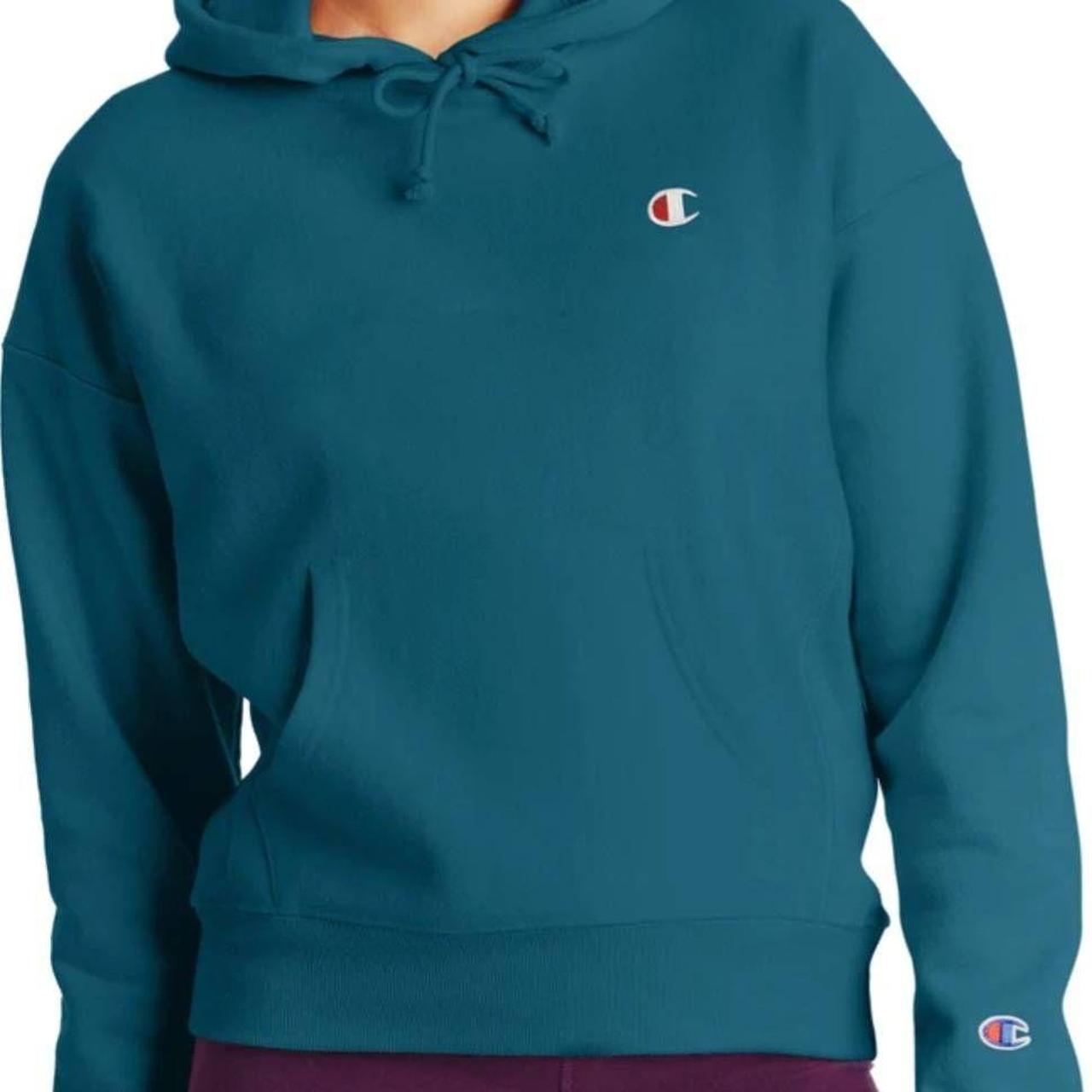 Jade green champion discount hoodie