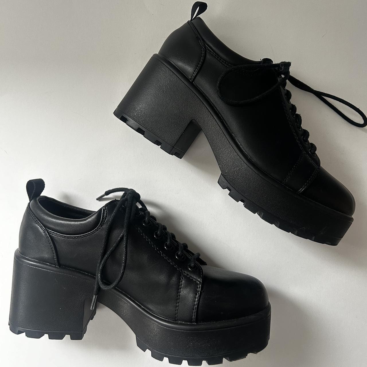 platform oxford loafers