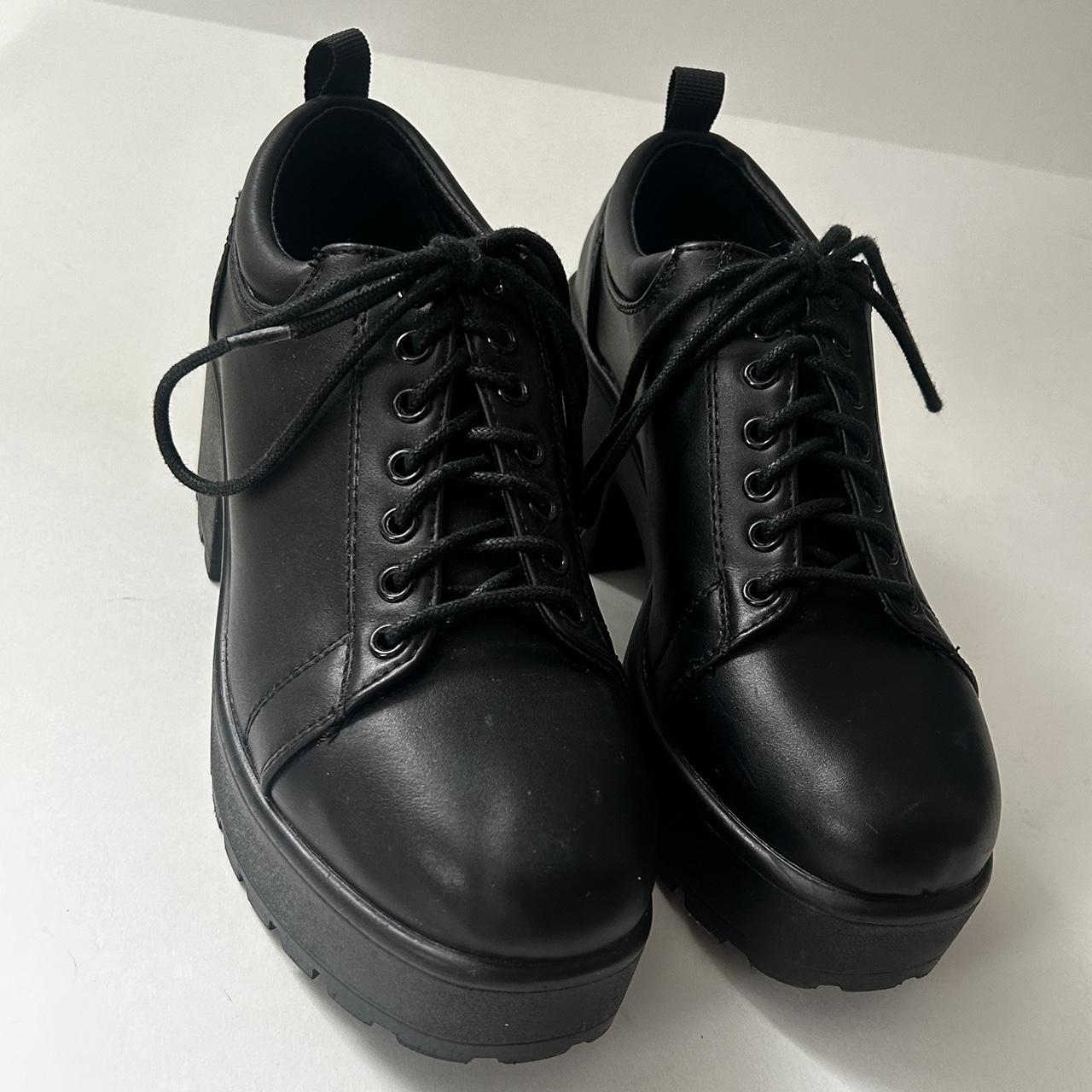 platform oxford loafers