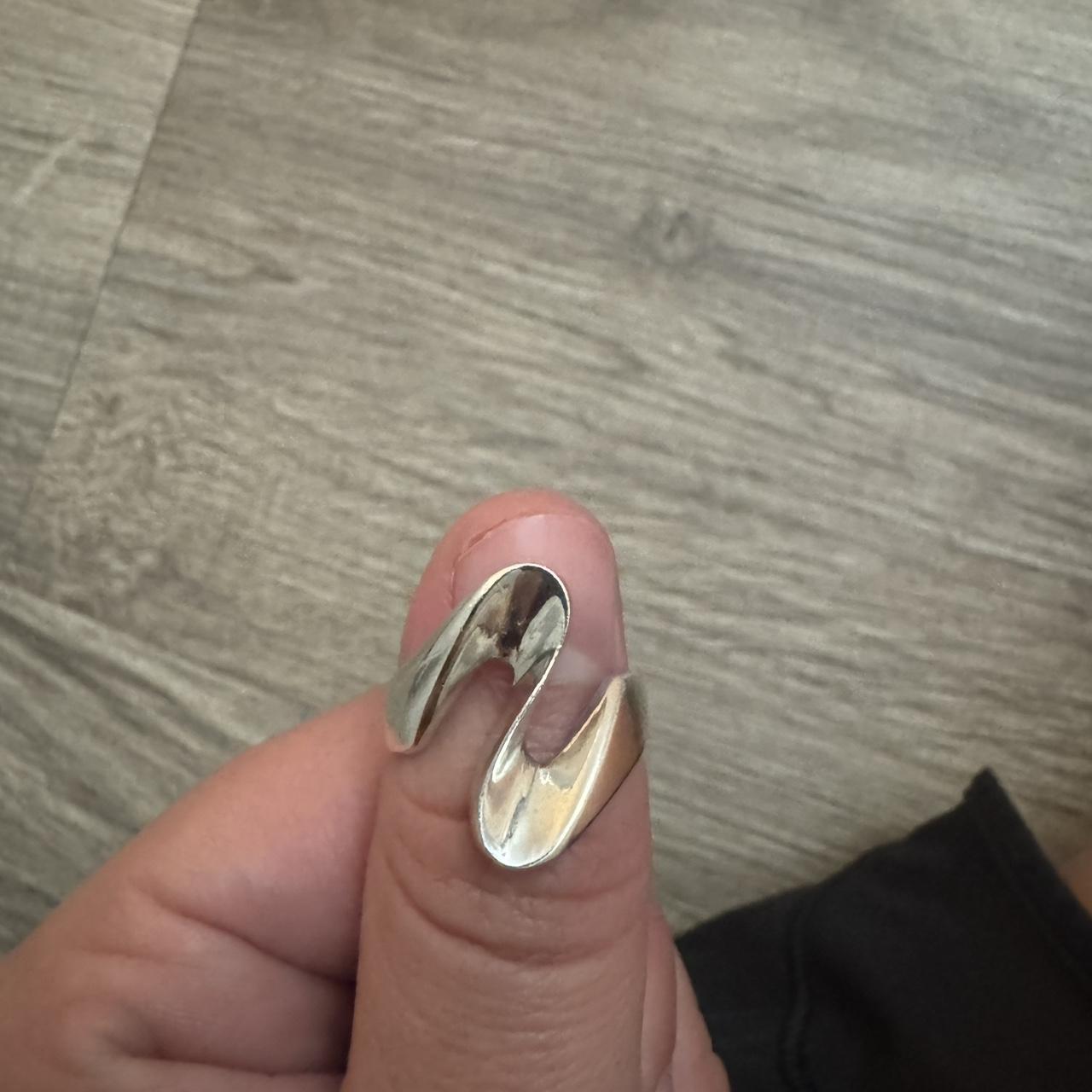 Women's Ring - Silver – Size 7 solid sterling sil… - image 1