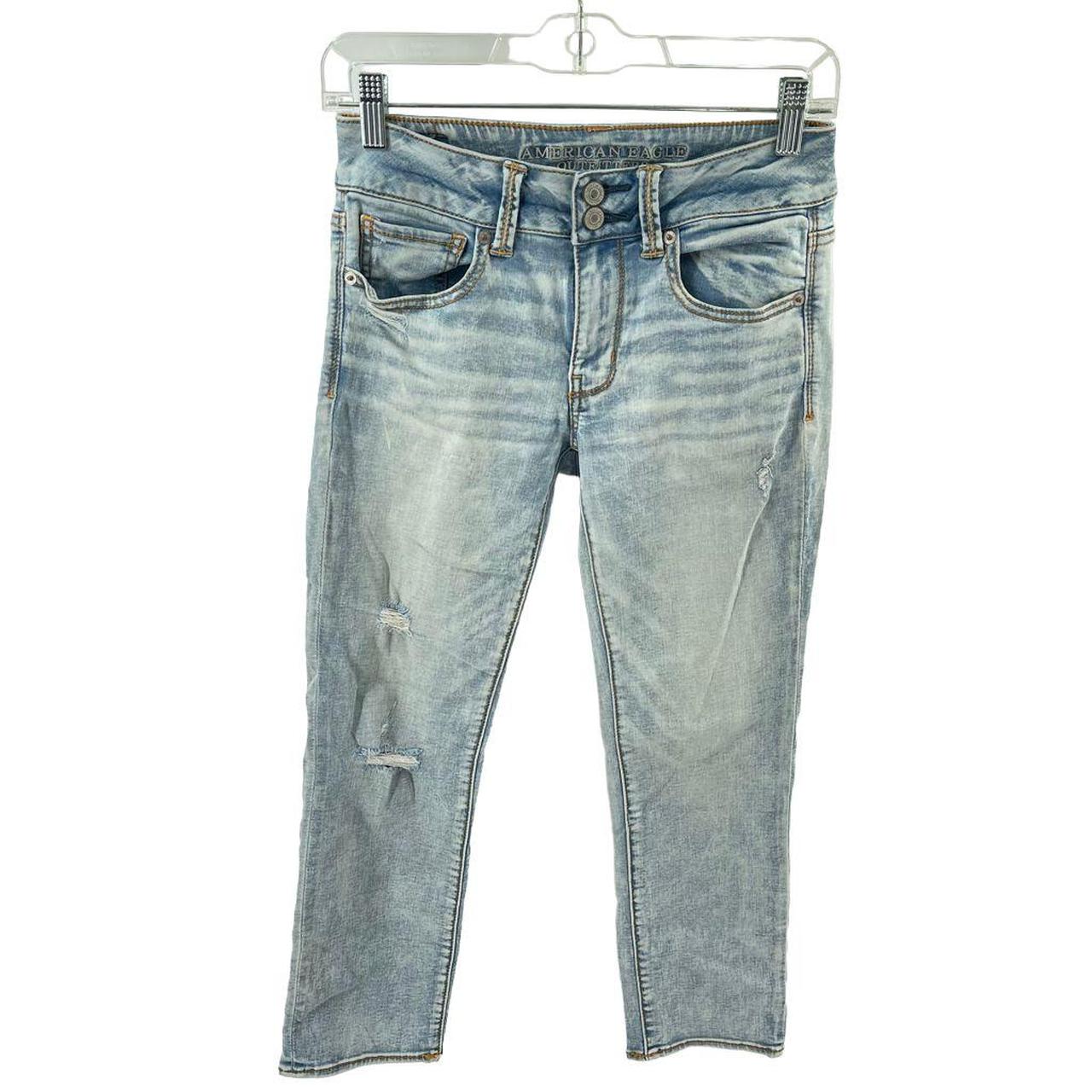 American Eagle Artist crop jeans Size - Depop