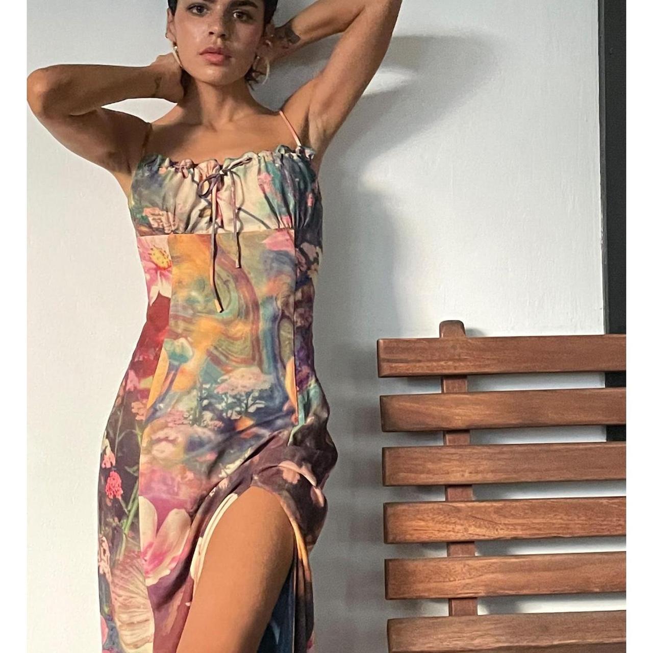 ISO DO NOUT BUY LISTING UO April Tie-Back Midi Depop