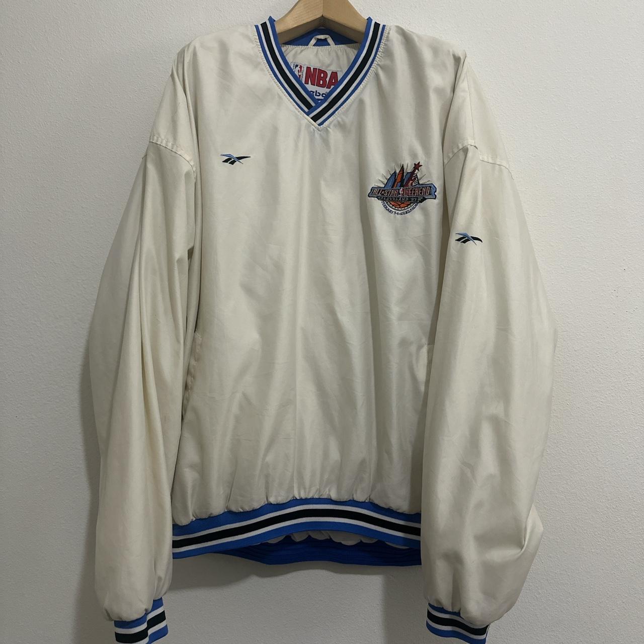 Vintage 90s fashion NBA by Reebok Cleveland 1997 windbreaker pullover size XL