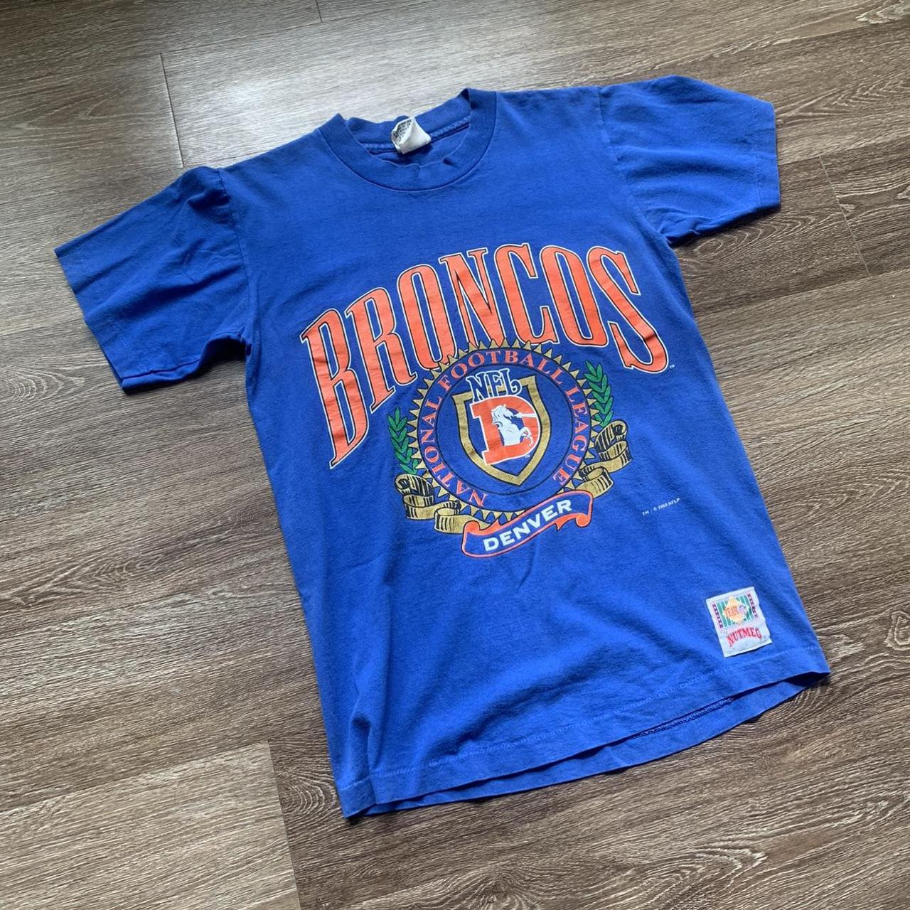 nutmeg, Shirts, Vintage Denver Broncos Nutmeg Tshirt