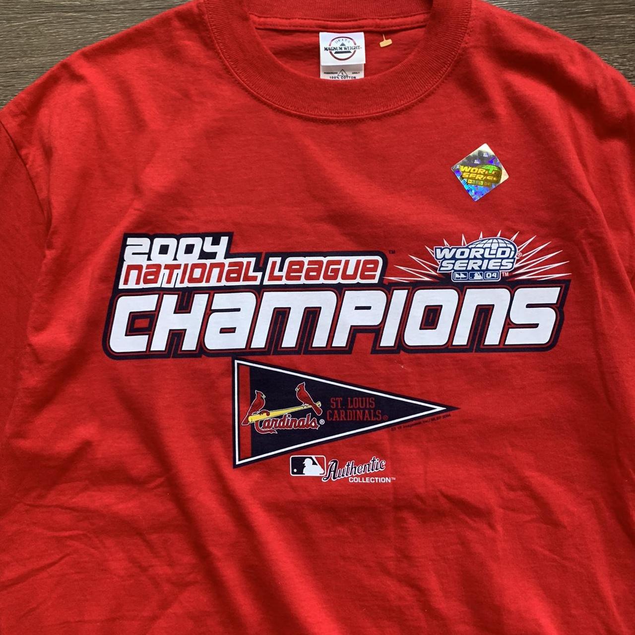 Y2K St. Louis cardinals World Series champions long - Depop