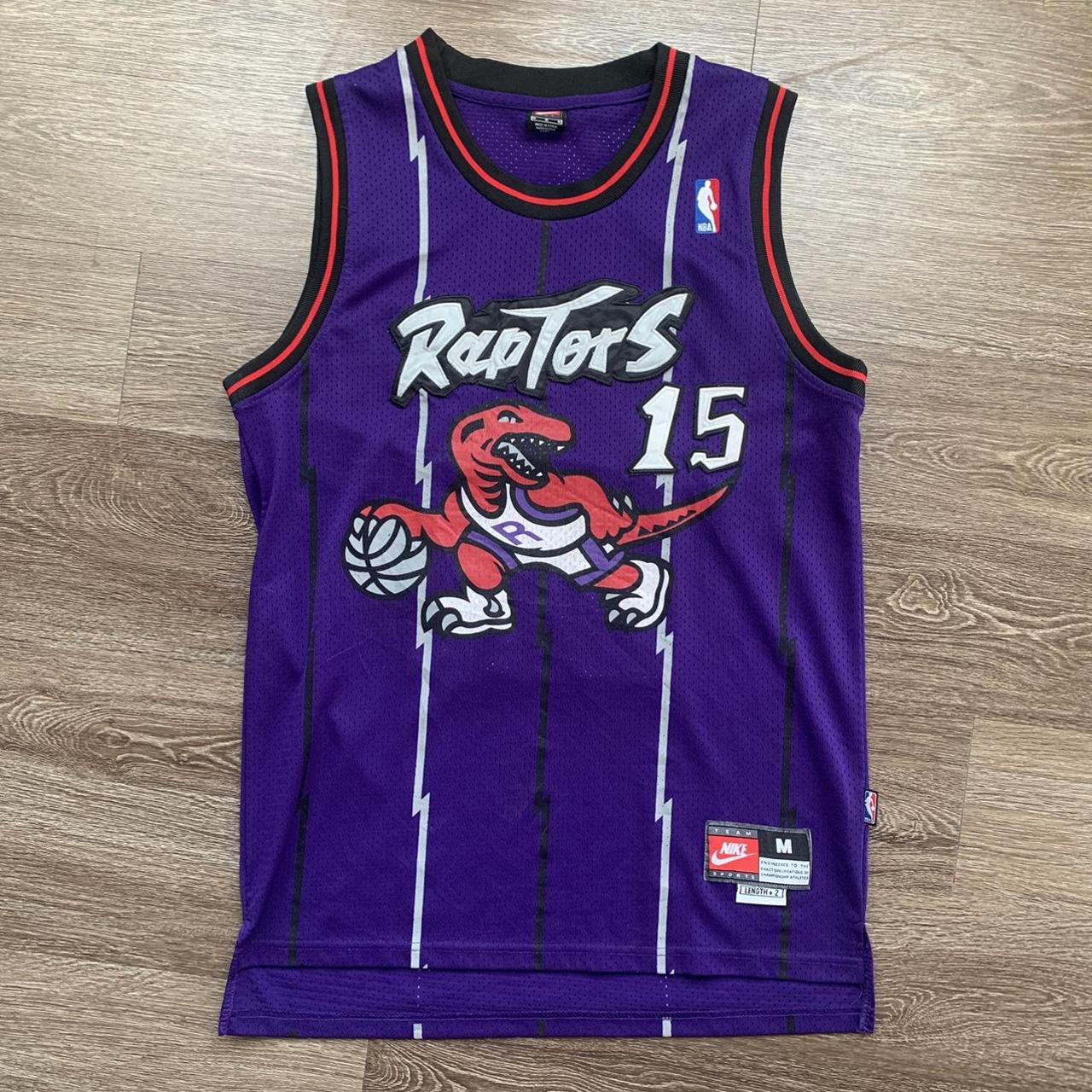 Vintage Nike VINCE CARTER #15 Toronto Raptors Jersey - Depop