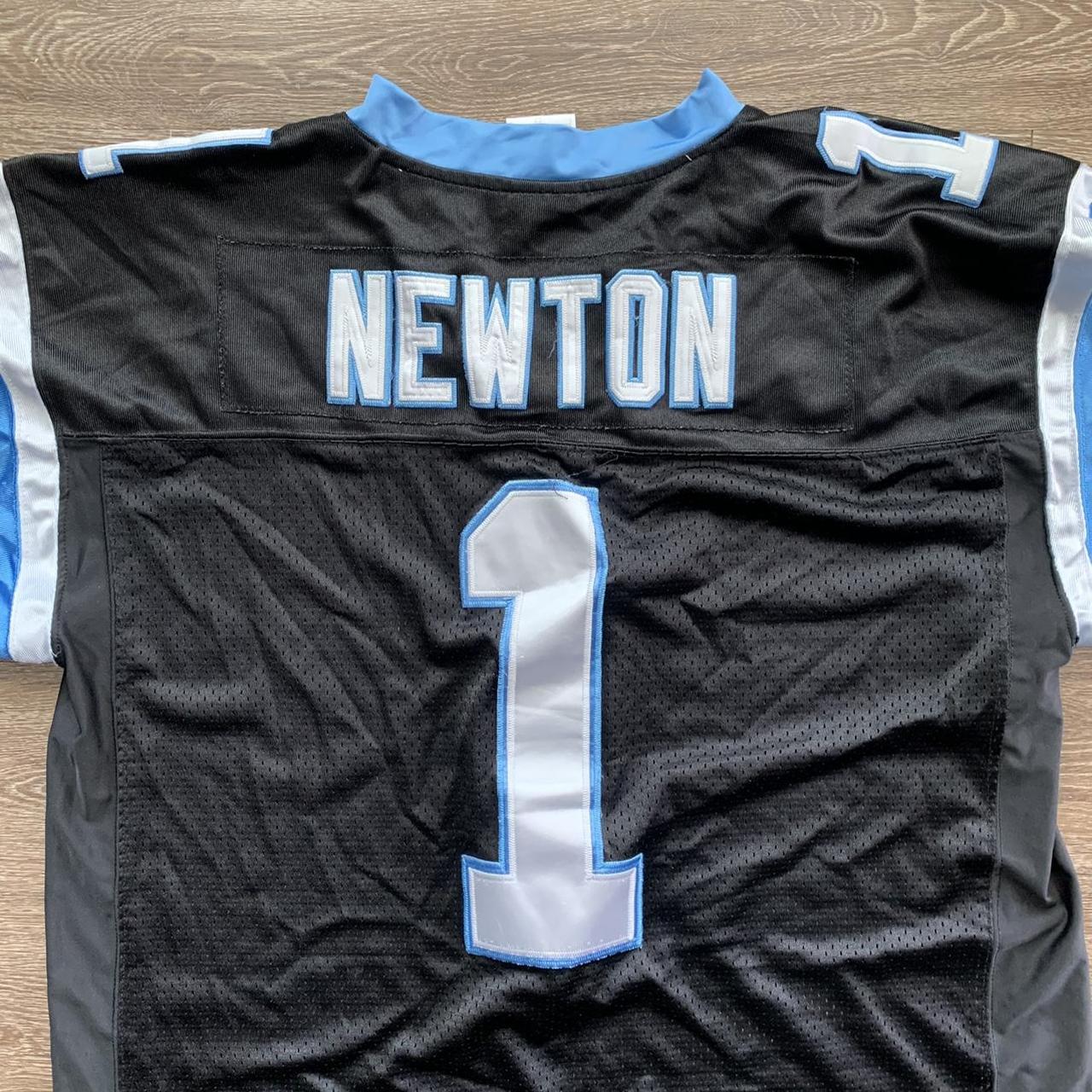 Cam Newton Carolina Panthers Reebok Jersey Used - Depop