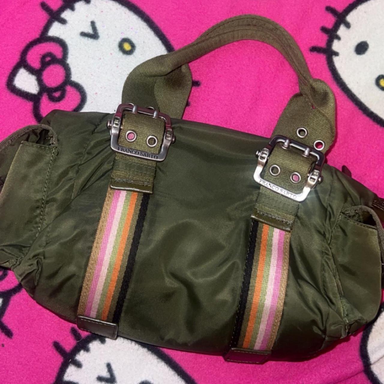 Franco Sarto Dark Brown Faux Patent Leather Satchel - Women's handbags