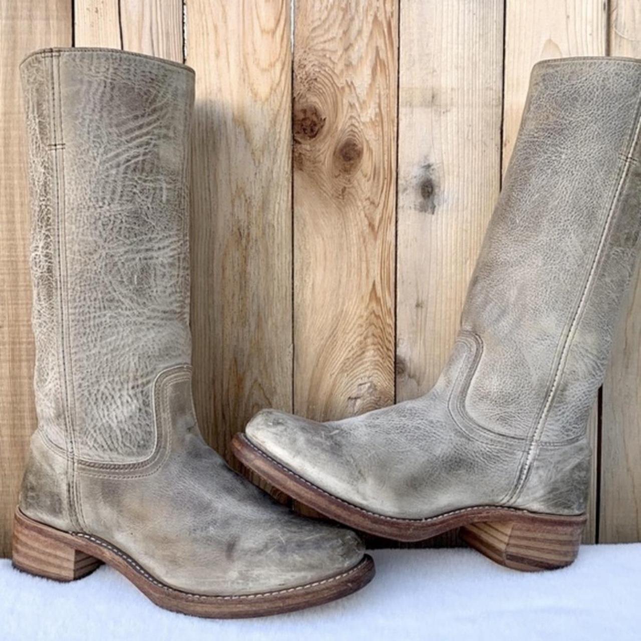 Grey clearance frye boots