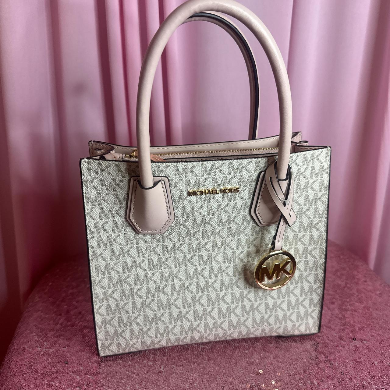 MICHAEL KORS ロゴトートバッグ ピンク/ホワイト MICHAEL KORS マイケルコース トートバッグ レディース ピンク