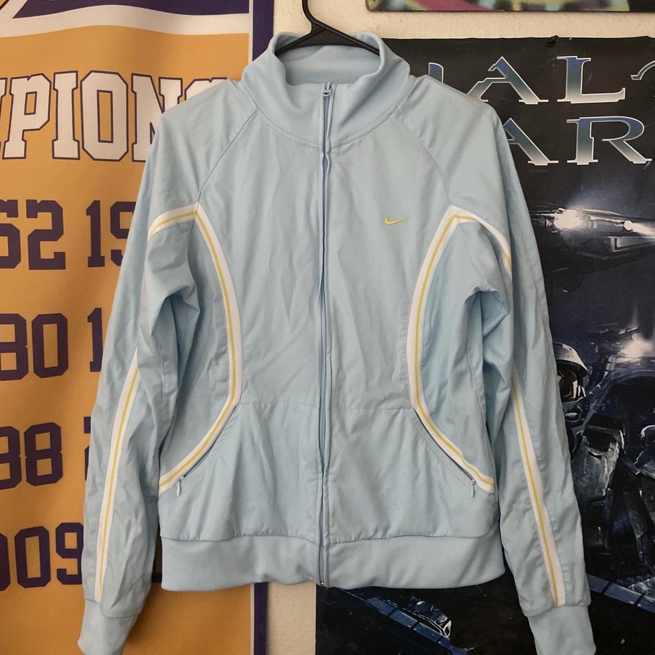 Nike Fleece Jacket GREAT COLOR WAY women size... Depop