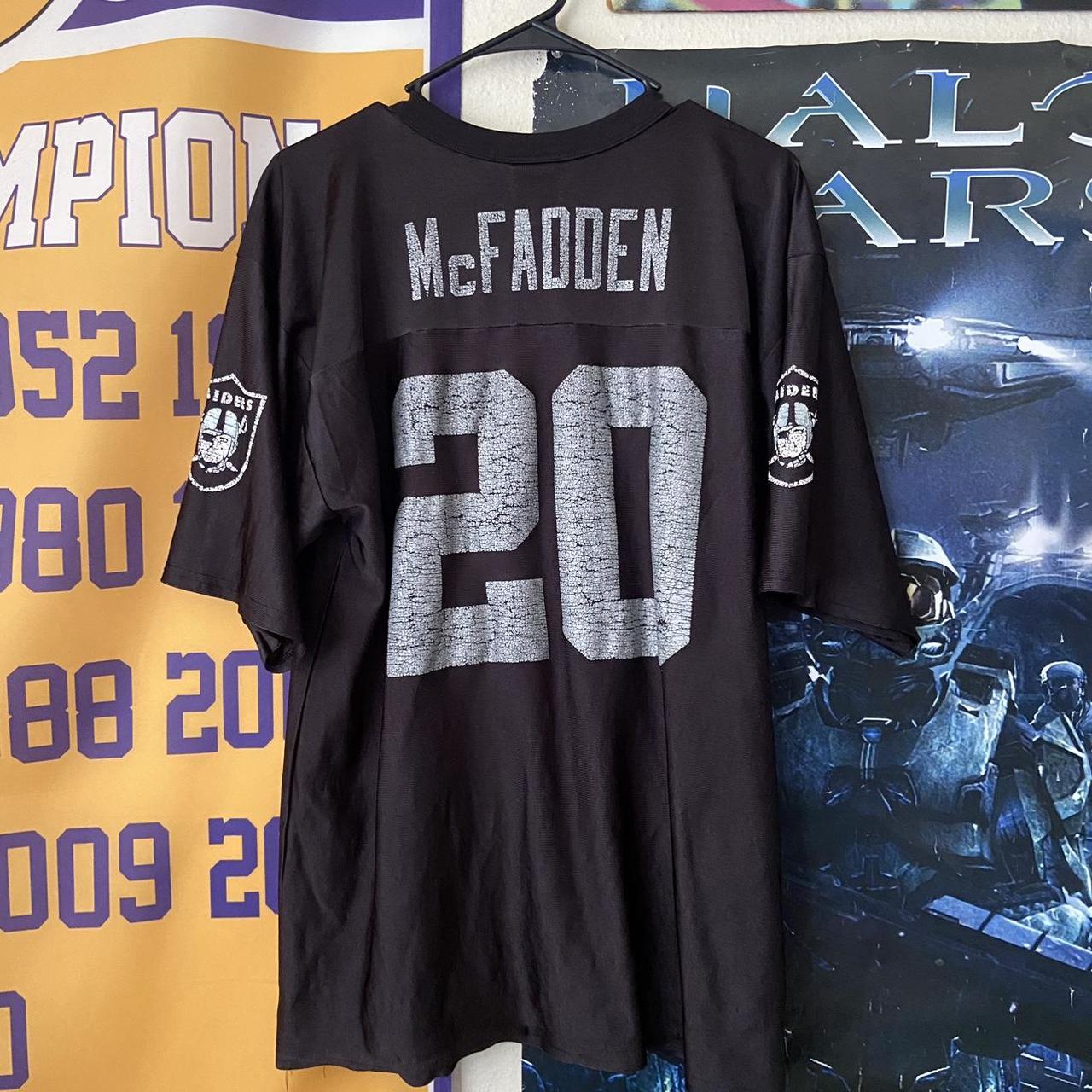 NFL Raiders Mcfadden Jersey men size: L Shipping is - Depop