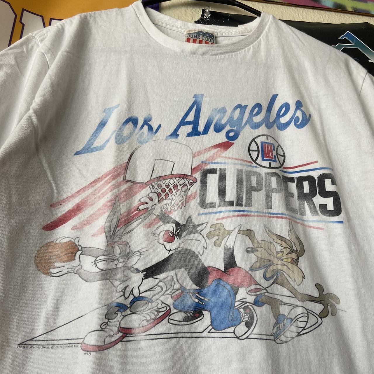 Junk Food Clothing, Shirts, Vintage Looney Tunes La Clippers Tshirt