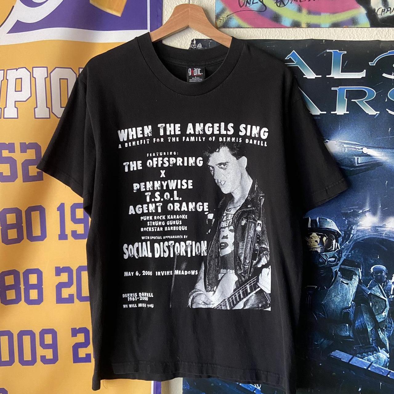 Rockstar made tee Size medium could fit a large - Depop