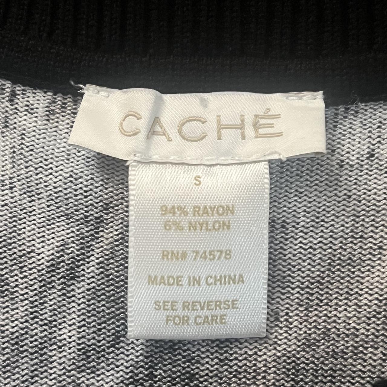 Cache Women's Blouse - Black/Multi - S – Caché Bl… - image 5