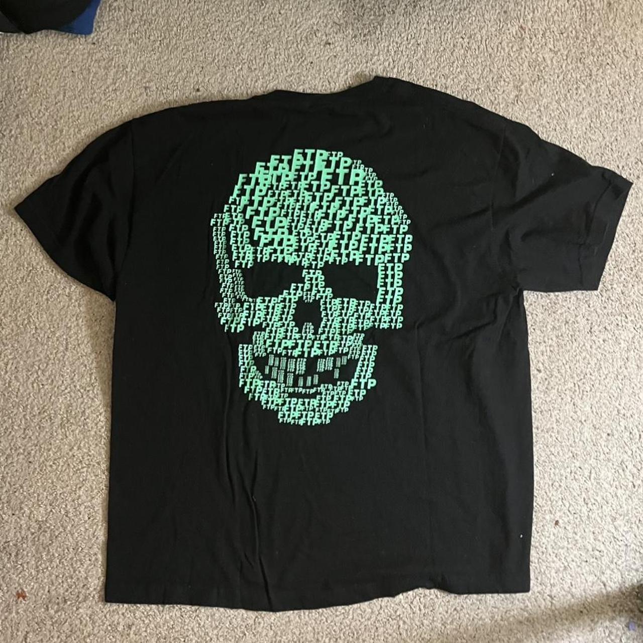 FTP glow in the dark skull tee, worn often but kept...