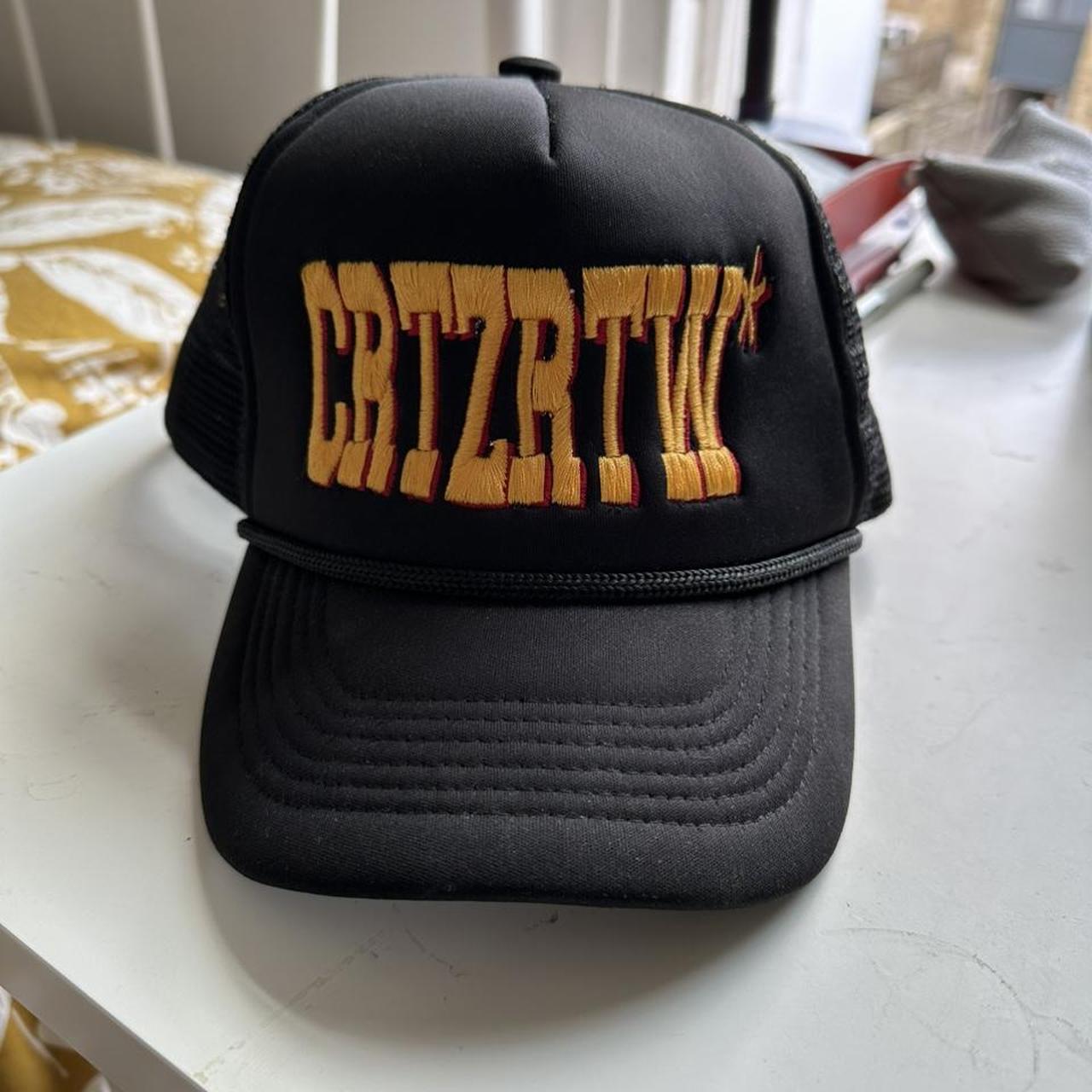 Corteiz Trucker Hat Barely worn no fading #crtz... - Depop