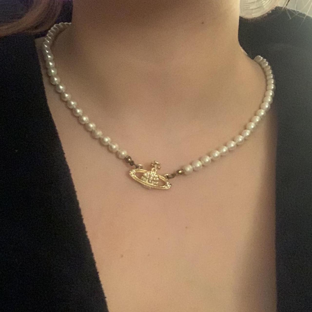 Authentic Vivienne Westwood necklace with box - Depop