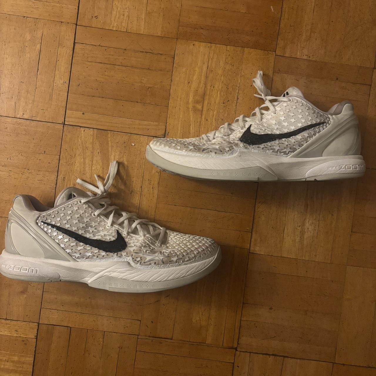 Nike Men's Sneakers - White/Grey - US 11 – Nike K… - image 1