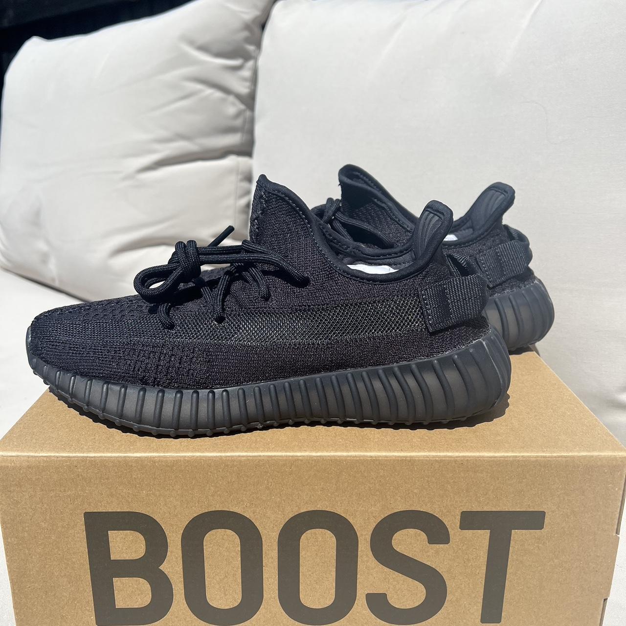 Yeezy Men's Black Trainers Depop