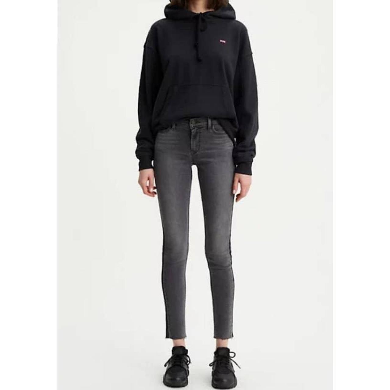 Levi's 710 super skinny mid shop rise slim through hip and thigh