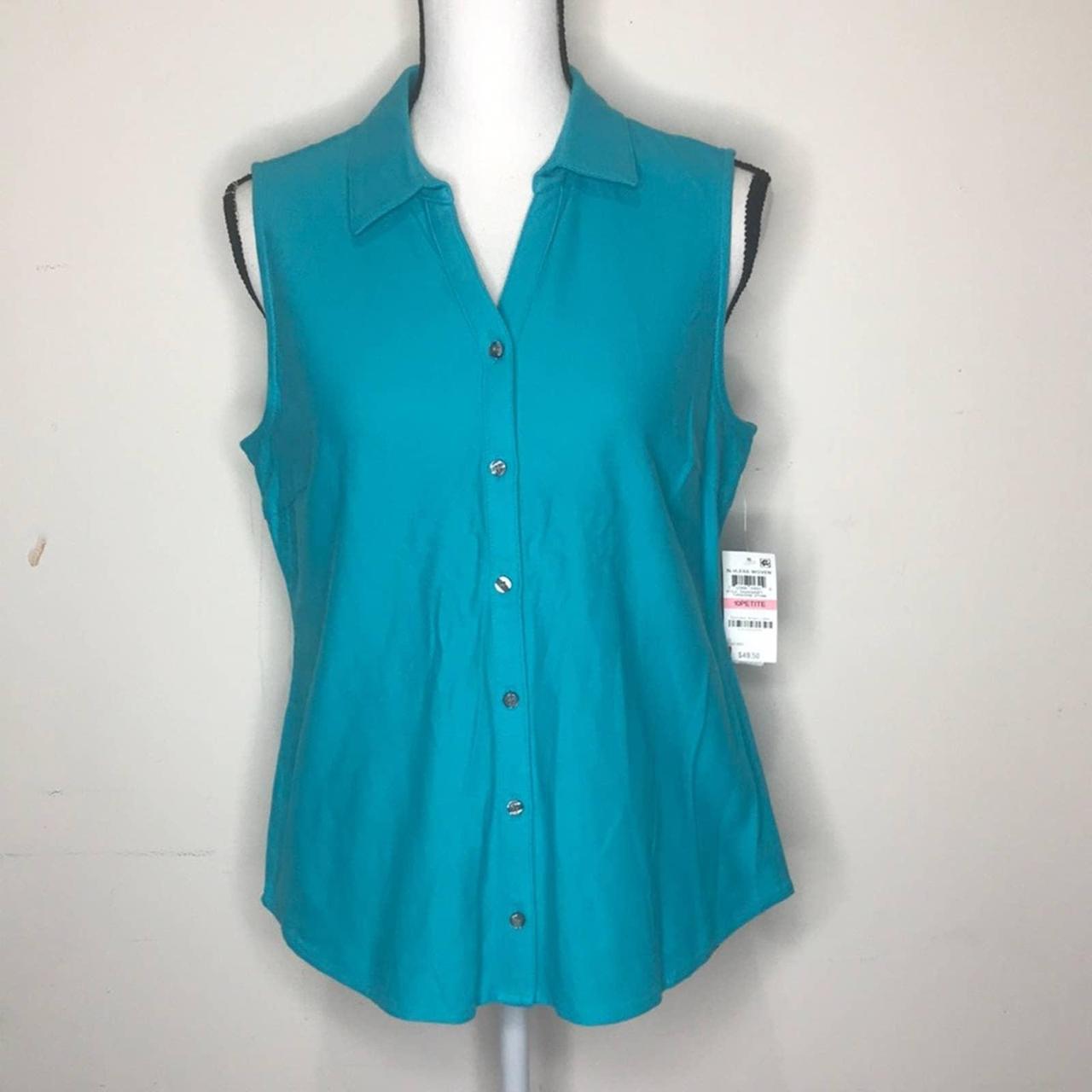 Charter club sleeveless blouse online