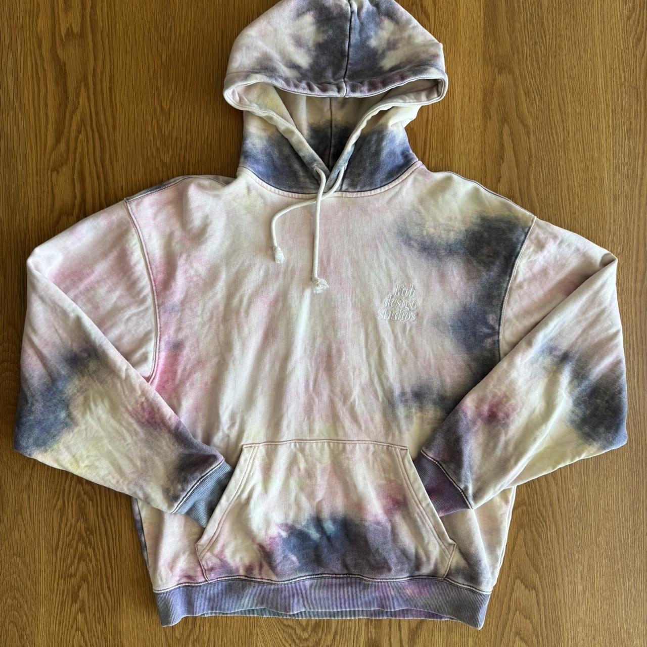 Kith Men's Hoodie Multi/Pink L – Kith Multi-color Tie-Dye