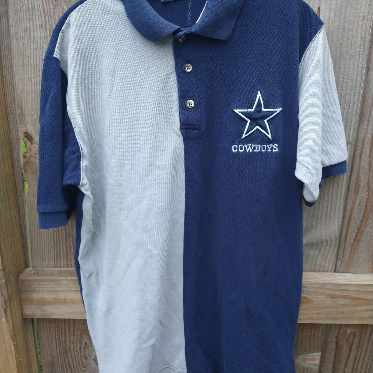 Vintage Dallas Cowboys collar shirt In used - Depop