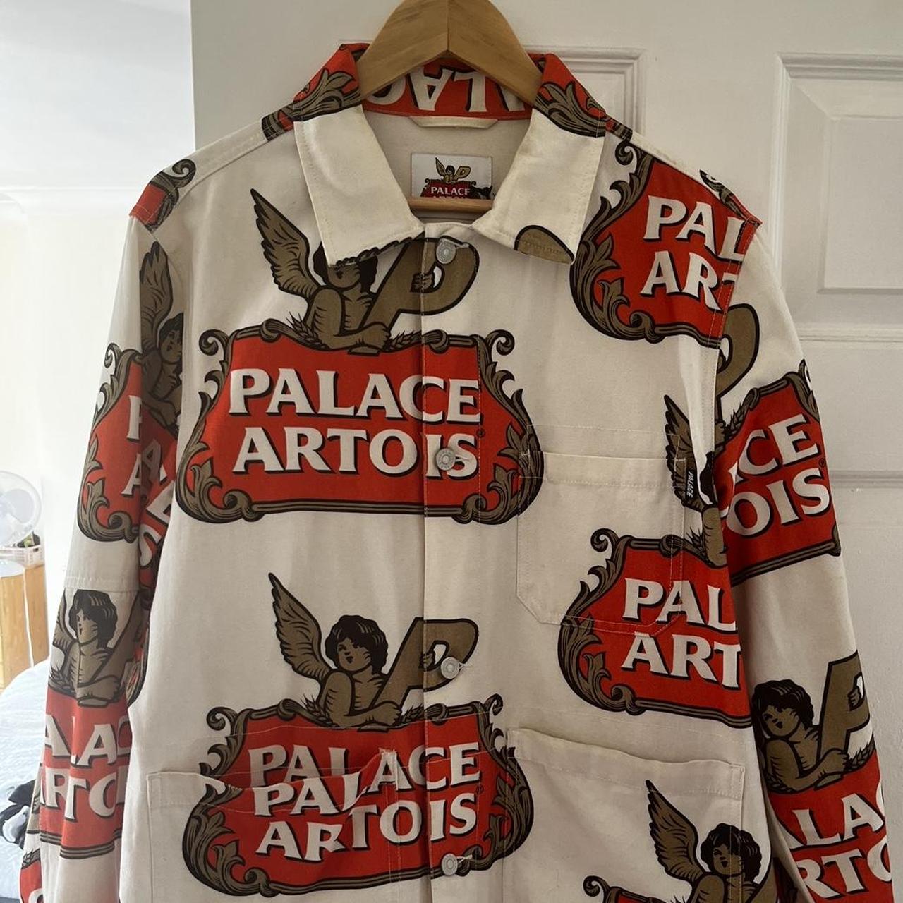 Palace x Stella Artois Coach Jacket. Worn a handful... - Depop