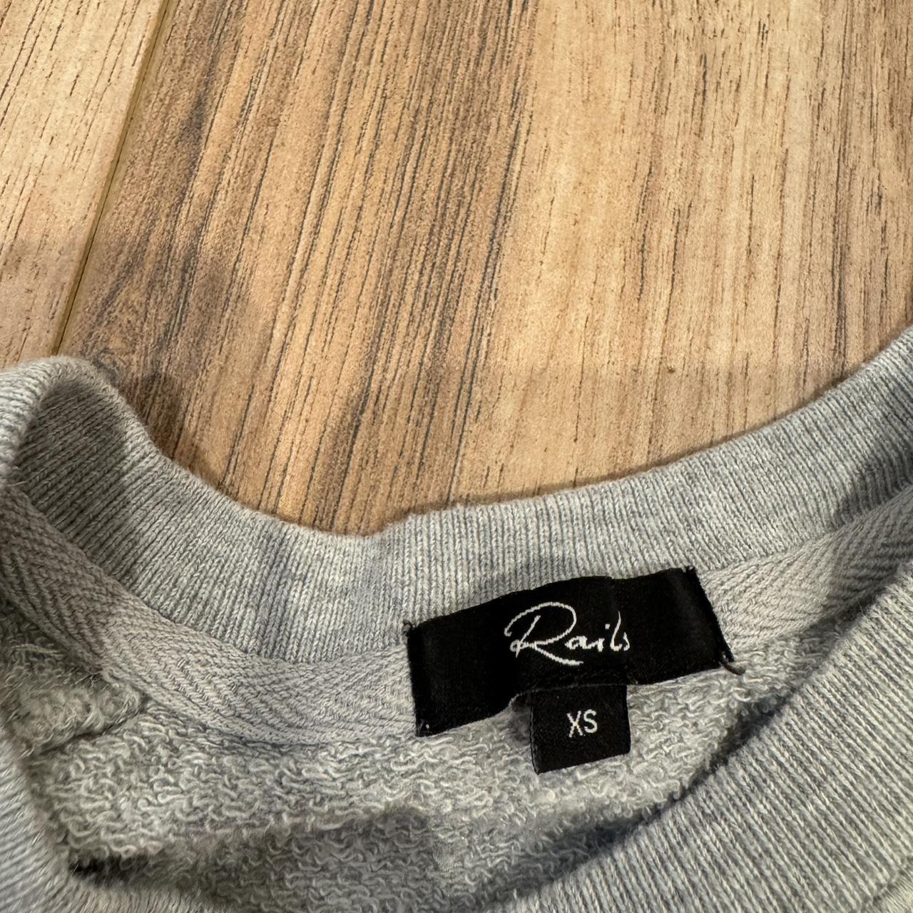 Rails Women's Sweatshirt - Grey/Multi - XS – Rail… - image 2