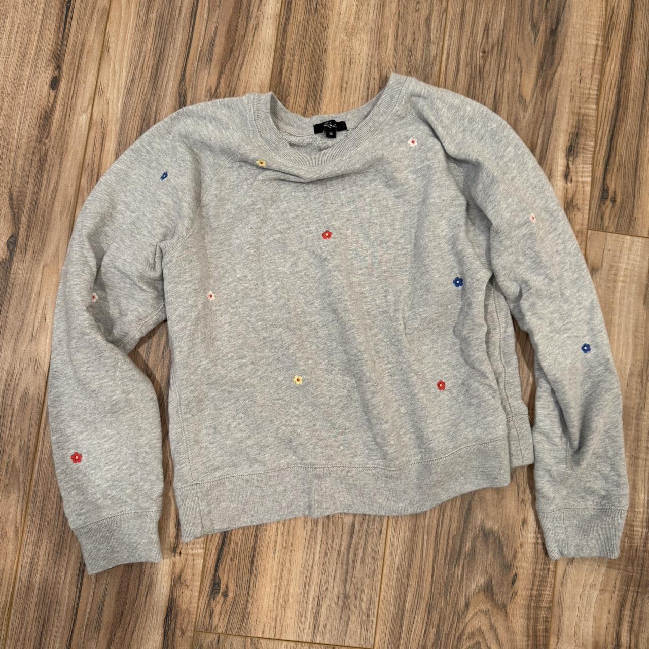 Rails Women's Sweatshirt - Grey/Multi - XS – Rail… - image 1