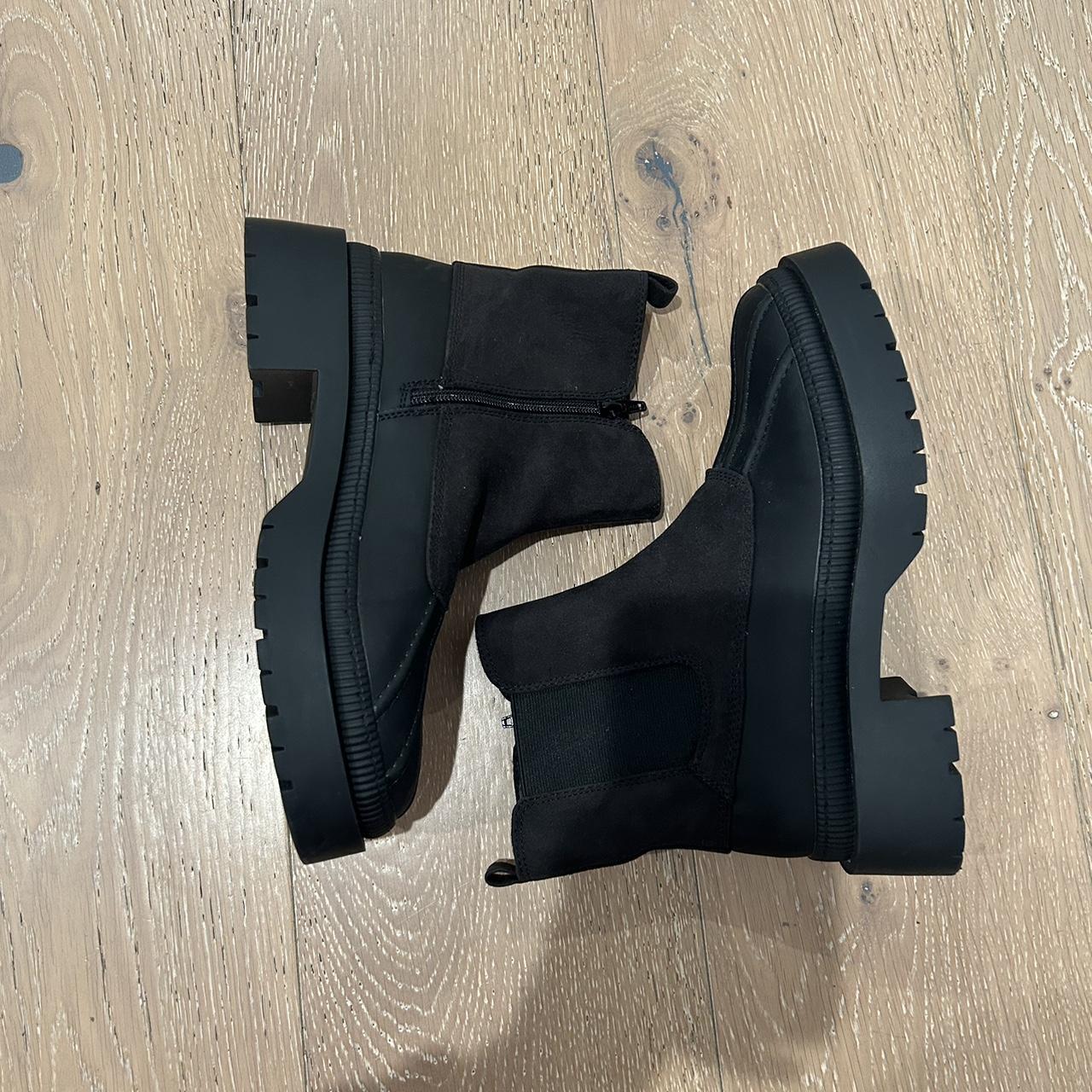 Target Women's Black Boots Depop