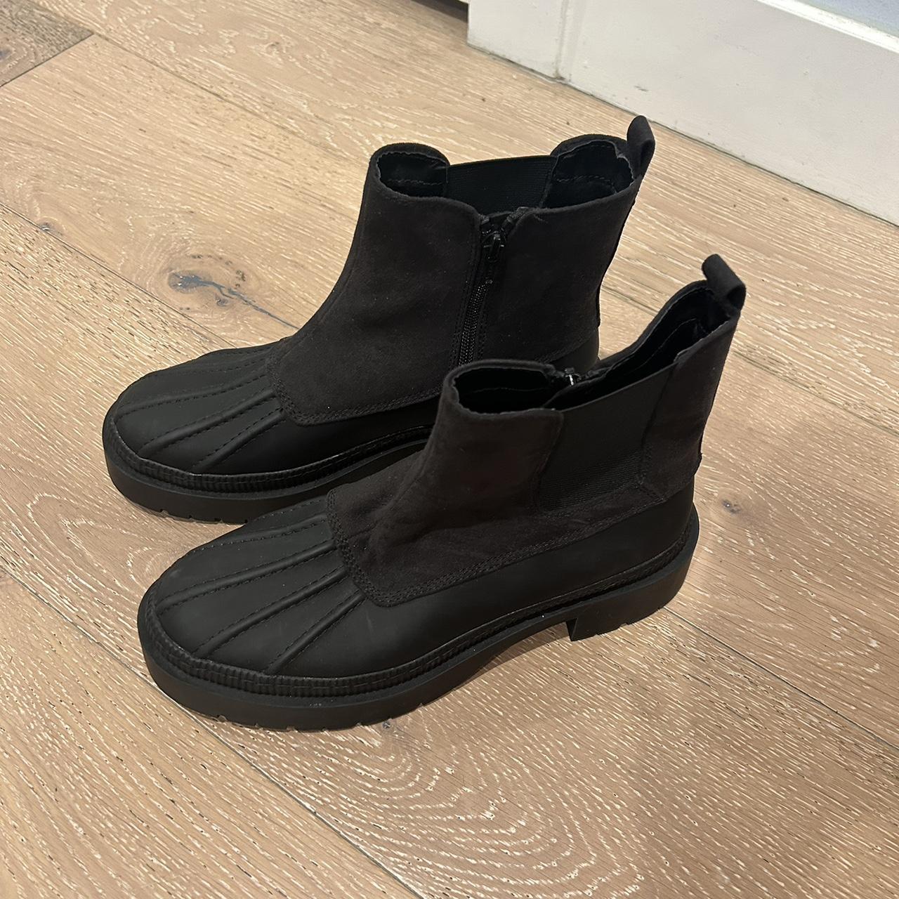 Target Women's Black Boots Depop