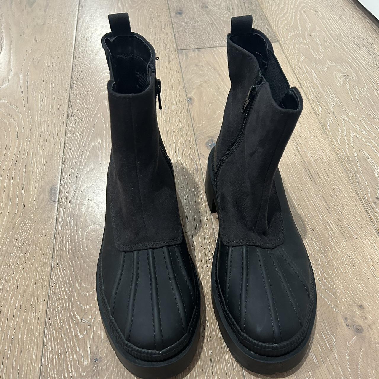 Target Women's Black Boots | Depop