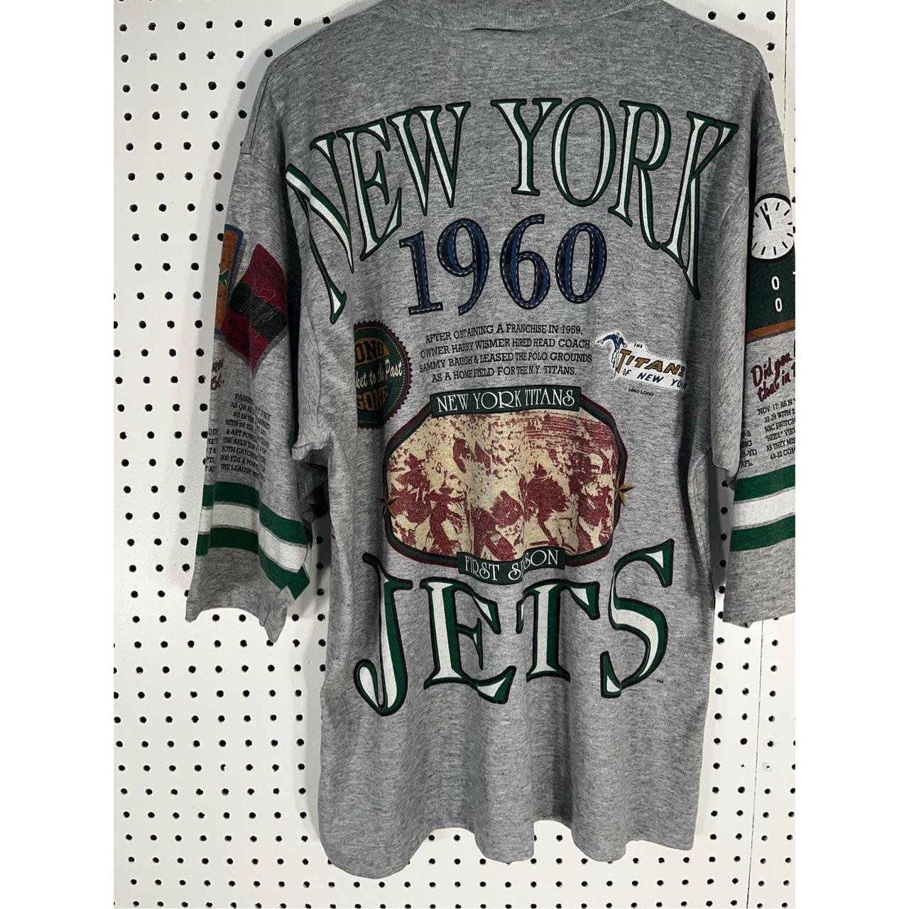 Vintage NY Jets Long Sleeve T Shirt 