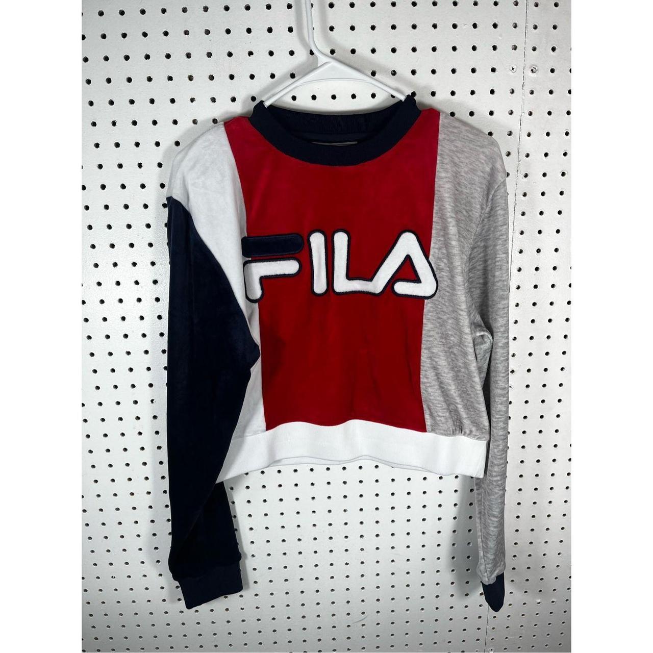 Fila deals sweater crop