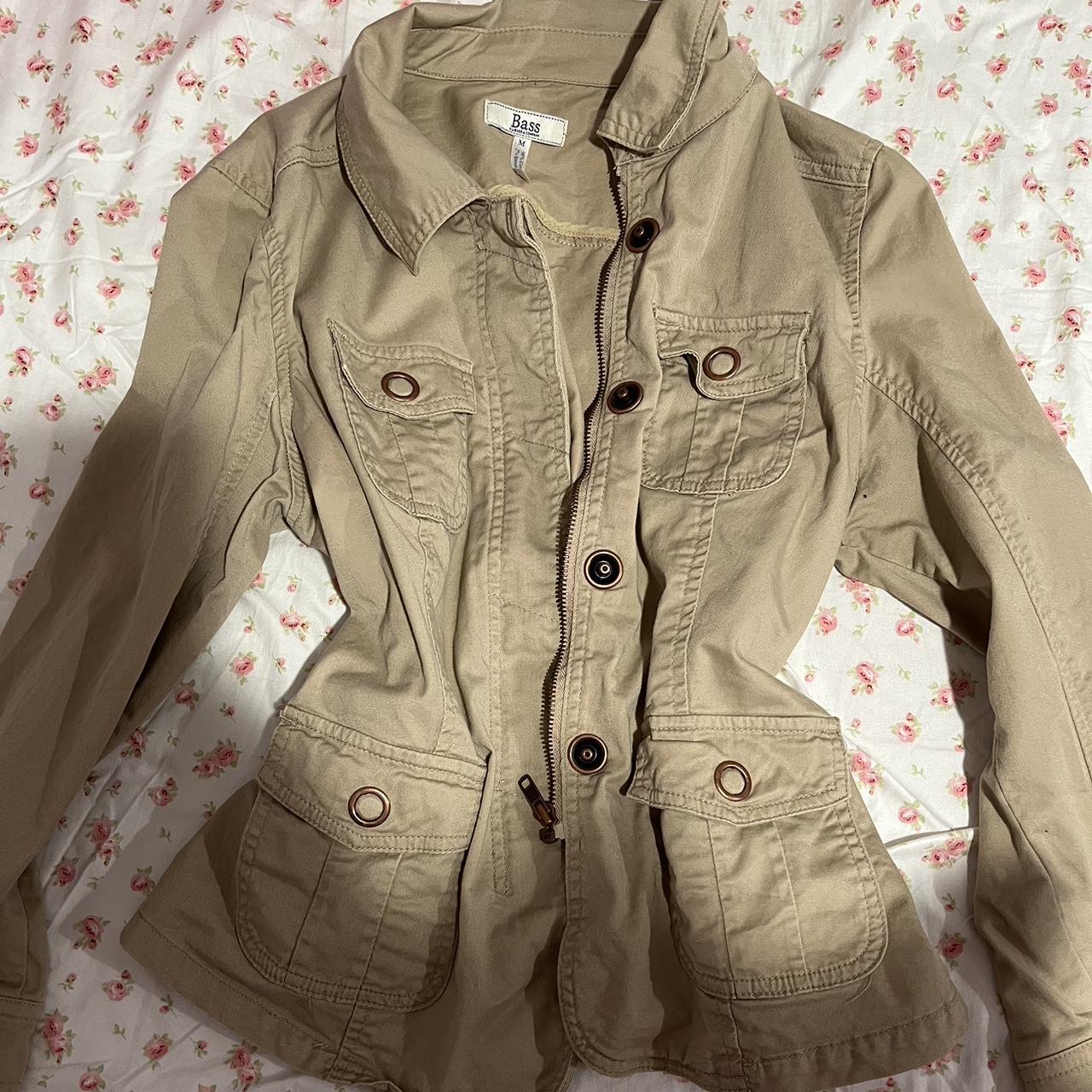 Women's Cream Jacket | Depop