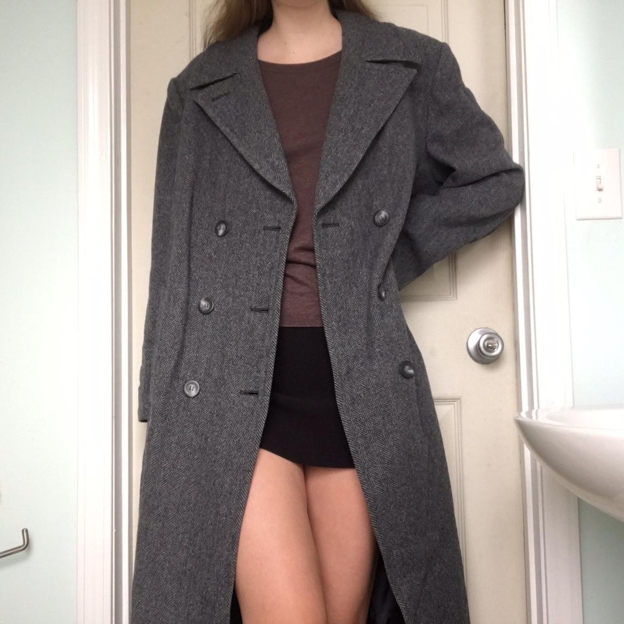 Pendleton Women's Grey Coat | Depop