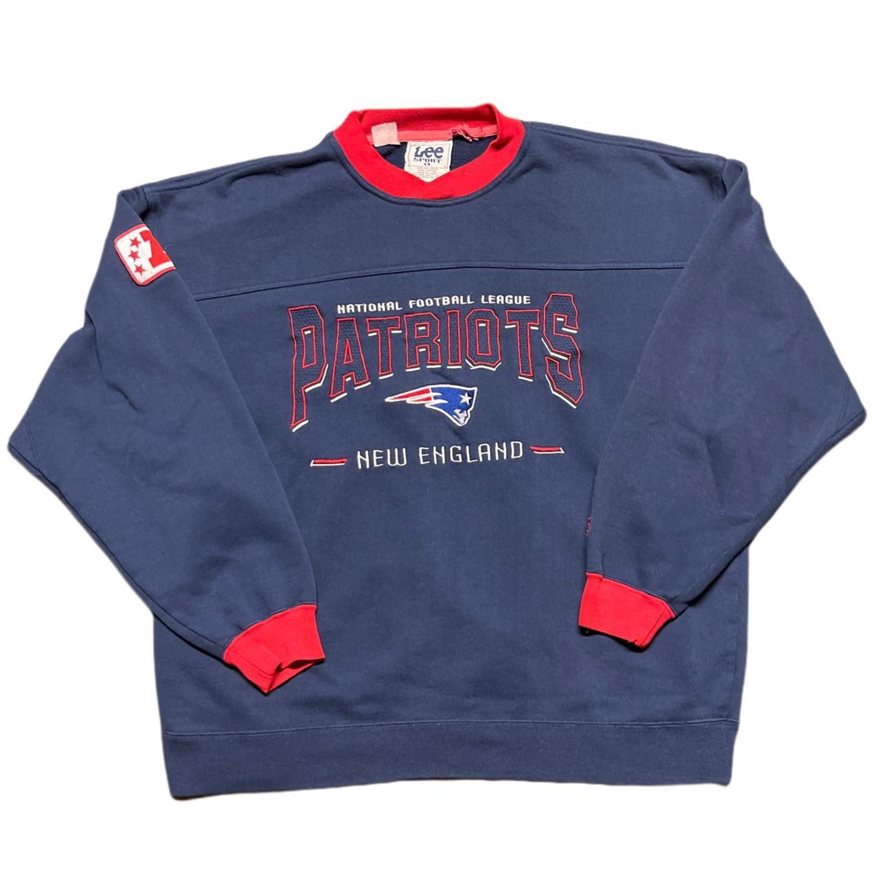 Vintage New England Patriots Retro 90's Lee Sport - Depop