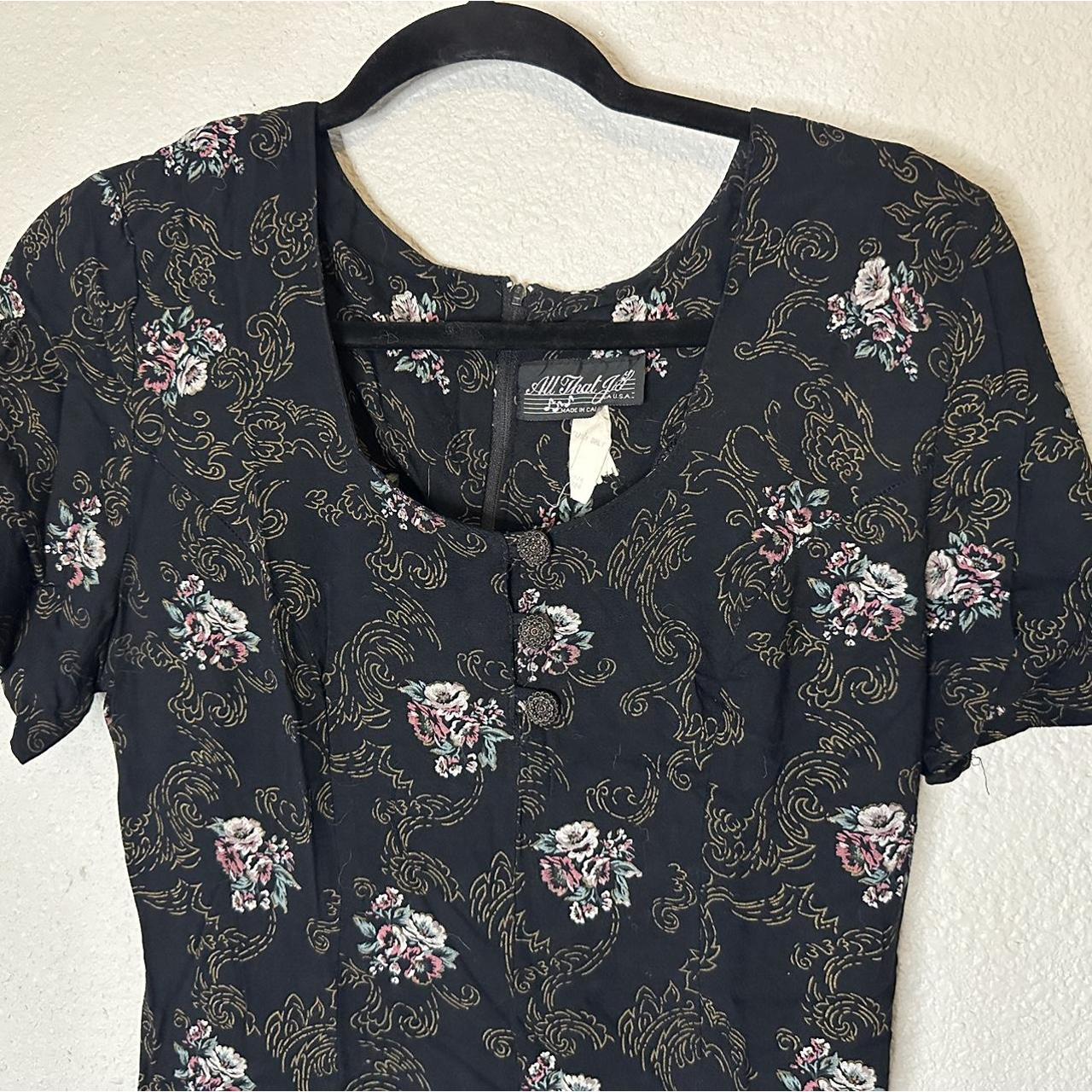 All That Jazz vintage 90’s y2k floral dress. Grunge... Depop