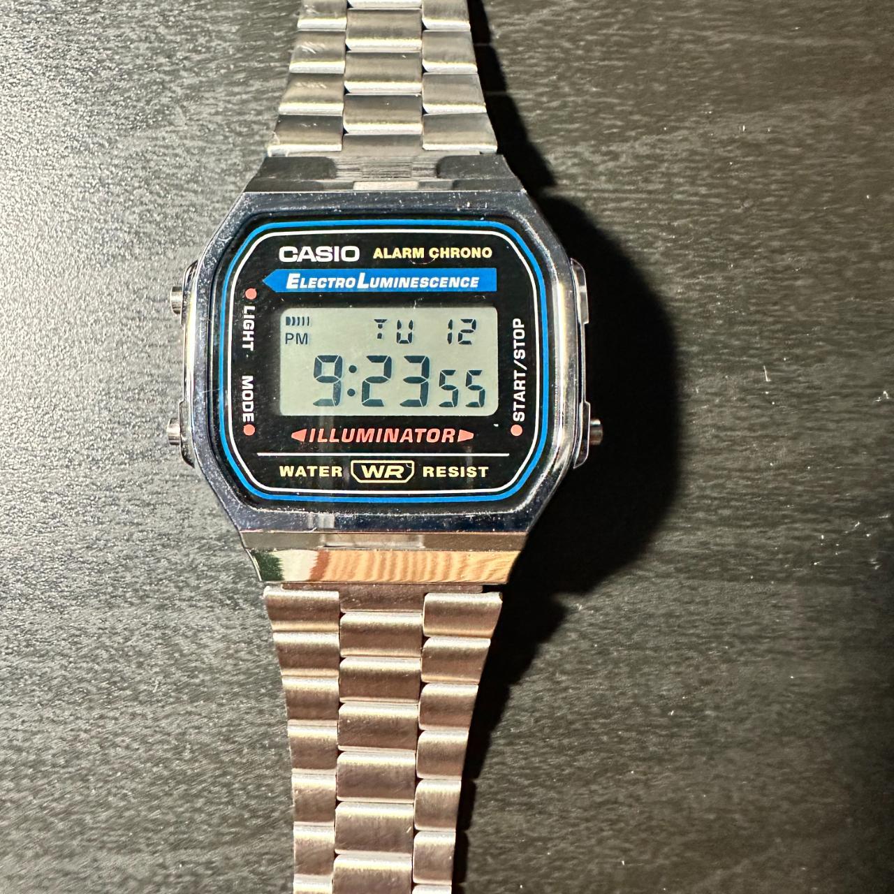 Casio A168W-1 Casio Illuminator Watch Water... - Depop