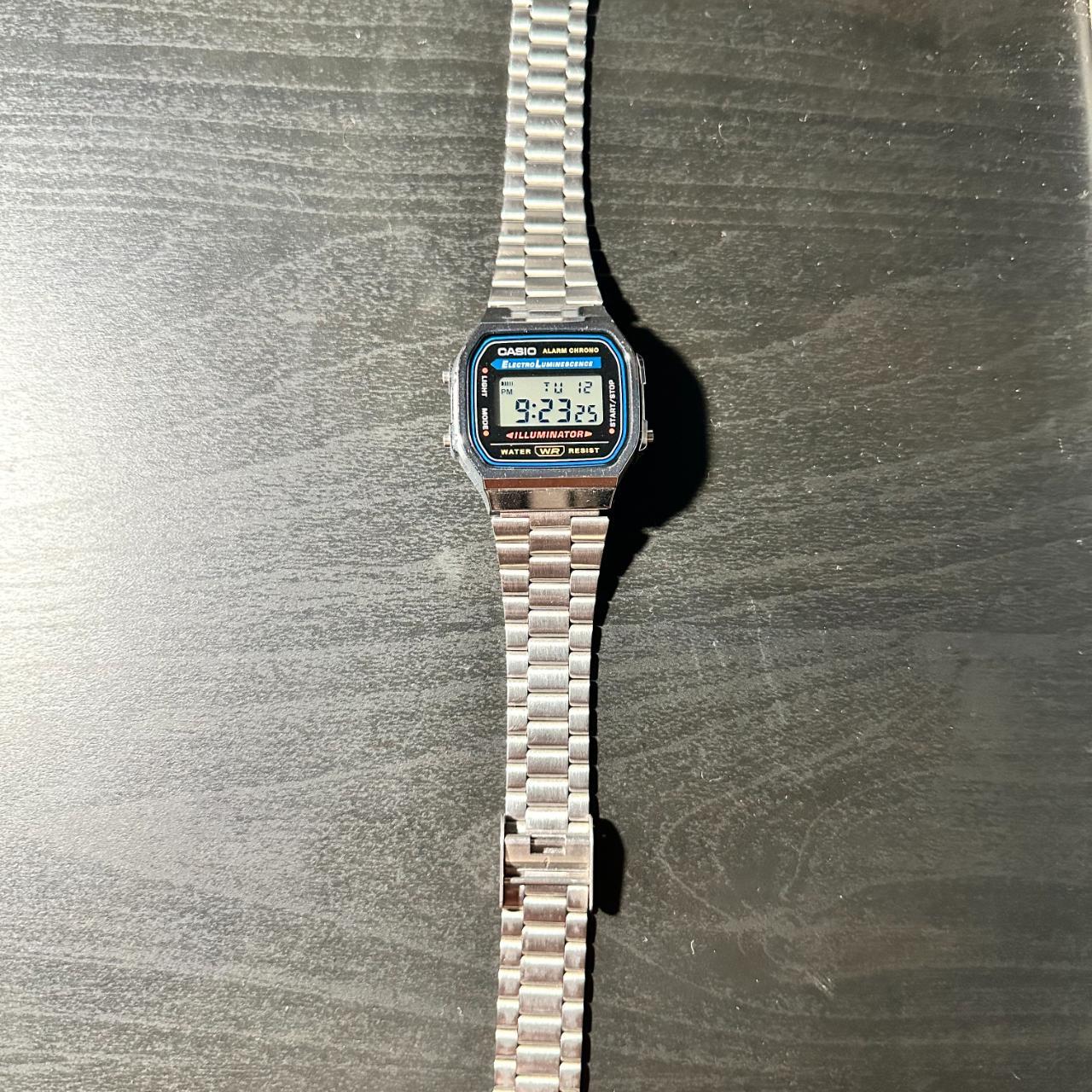 Casio A168W-1 Casio Illuminator Watch Water... - Depop