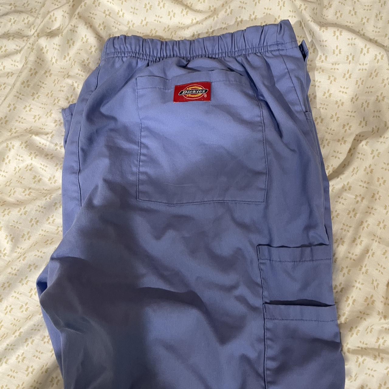 (women’s small/medium petite) Baby blue Dickies! Can... Depop