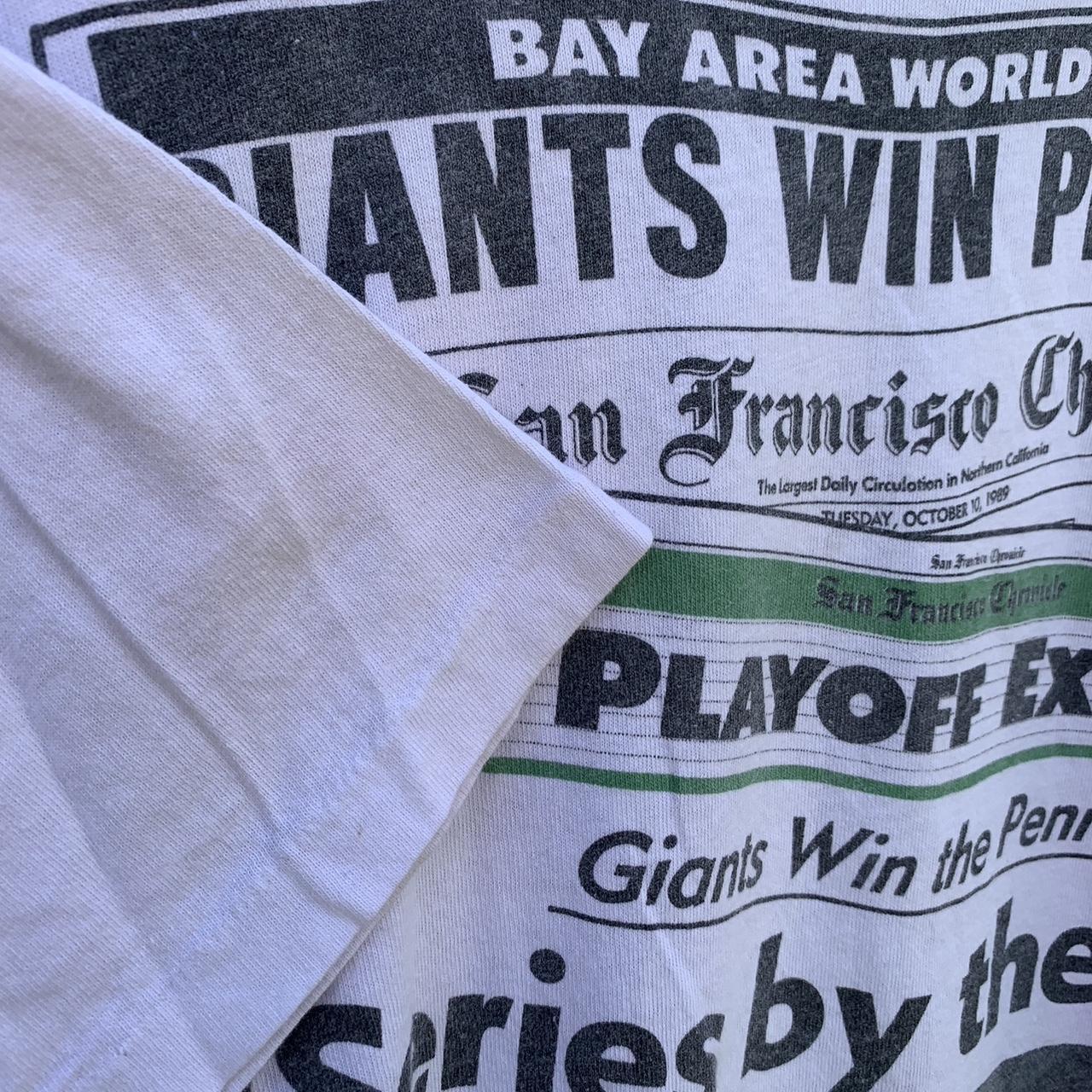 1989 San Francisco Giants polo shirt Sz large made - Depop