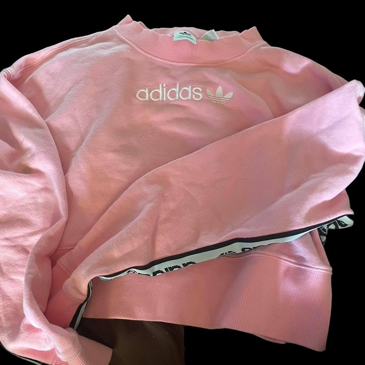 Adidas cropped online sweater