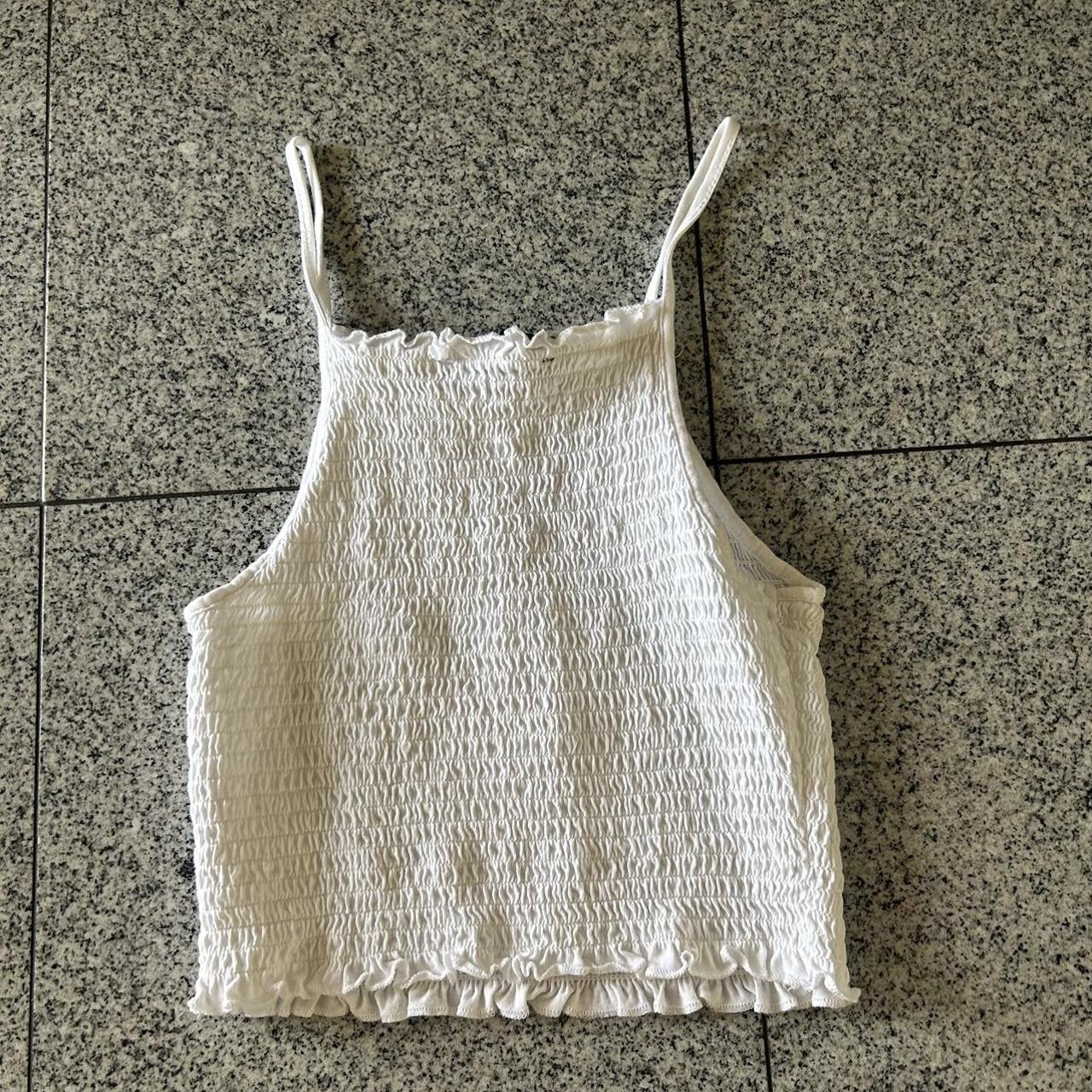 Skirt And Top Set For Women Forever 21 Smocked Ruffled Cropped Tank Top  Black Two Piece Skirt Set For Women, image size:1280x1280